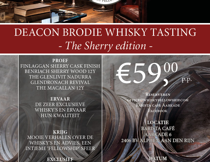 Deacon Brodie Whisky Fellowship